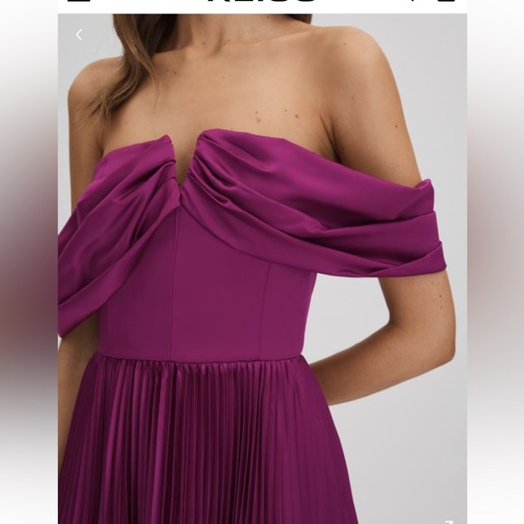 NWT Amur Tilly  off the shoulder mini dress - Picture 7 of 13